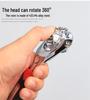 52-in-1 Multi-purpose Universal Socket Wrench Set with 360° Rotating Heads, 8 Pcs