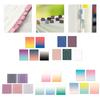 10 Sheets Adhesive Monthly Planner Tabs Monthly Plan Stickers Index Sticker Decorative Calendar Adhesive Index