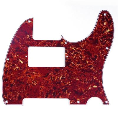 Musiclily TL Humbucker PU Telecaster Pickguard for Fender Standard Tele Electric Brown Tortoiseshell Finish USA/Mexico Guitars, 4-Piece
