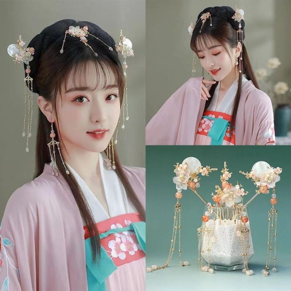 Haircomb Hanfu Hair Accessories Chinese Hair Clip Hairpins Traditional Bridal Headdress Wedding