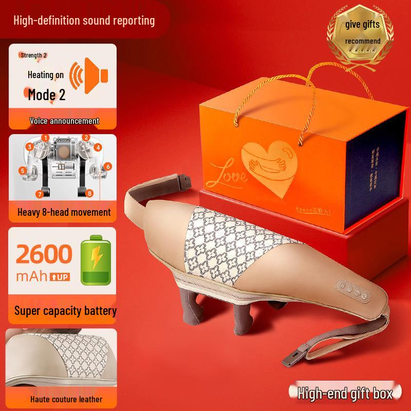 

Многофункциональный массажный платок для шеи и трапециевидных мышц с подогревом для шеи и талии