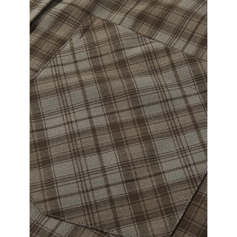 GXG Men's Premium Relaxed Plaid Long-Sleeve Shirt