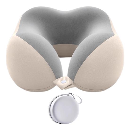 

Yousheng U-Shaped Neck Pillow Memory Foam Travel Neck Cushion Slow Rebound Neck Support Pillow with Storage Box for Cars Flights Home Office