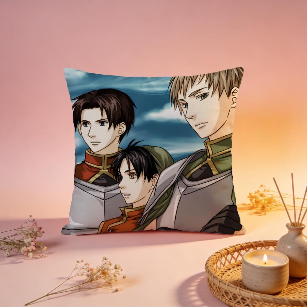 Trendy GGenso Suikodenew Cushion Cover Comfortable Durable Pillow Cover MultiScene for Home Office Car Sofa