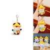 Kindergarten Guinea Pig Plush Keychain With Hat And Clothing Design For Backpack Decoration And Gifts