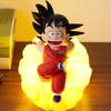 Dragon Ball Anime Figures Child Son Goku Figure Action Somersault Cloud Pvc Statue Nightlight Model Fashion Kids Toys Z Round Sensory Compression