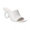 Ferragamo Astro Leather Sandal White