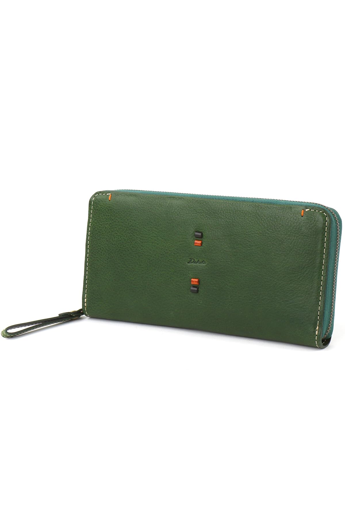 

Dakota Women s Long Wallet with Round Zipper, Green, DA-31703-50