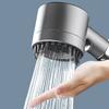 Modern Abs Handheld Shower Head Combo With Multiple Spray Functions And Mount