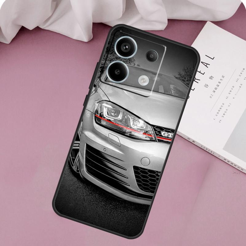 Sport Car Golf 7 Case For Redmi Note 13 Pro Plus 9 10 11 12 Pro 10S 11S 12S Redmi 12 9C 10C 12C 13C Cover