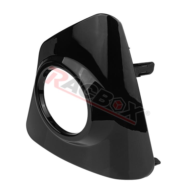 Car Front Left Right Fog Light Lamp Trim Cover Bezel Frame for Toyota Corolla S 2014 2015 2016 Parts Replacement Glossy Black