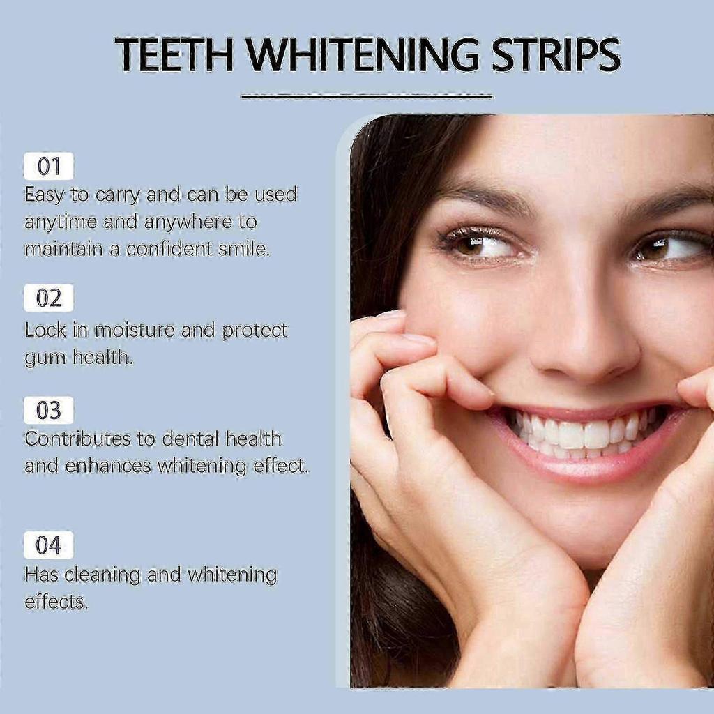 Oralhoe Teeth Brightening Beautiful Tooth Teeth Strips Cleaning Teeth Improving Brightness Teeth Care Oral Beautiful Tooth Teeth Strips Pieces