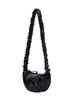 Joseph&Stacey Daily Shirring Shoulder Bag Sleek Black