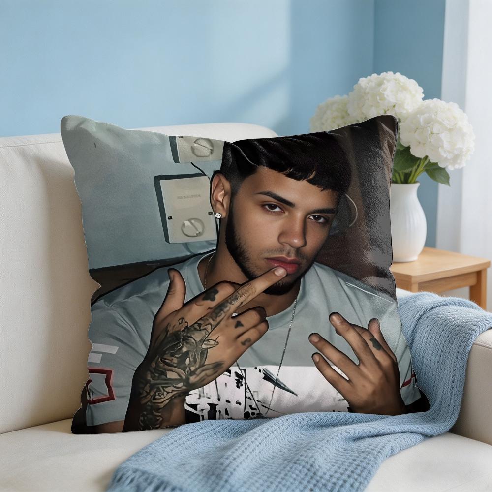 Fashion Singer AAnuel AA Cushion Cover Square Pillow Bedroom Sofa Leisure Comfort Living Room Home Decoration X