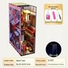 Handmade Retro 3D Stereoscopic Induction Light Book Holder Model