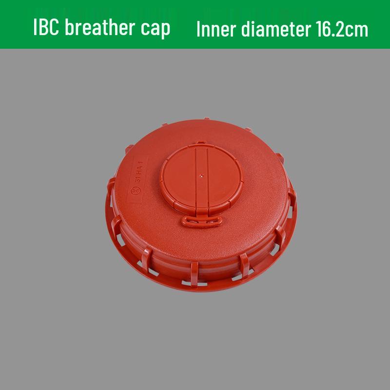 Coperchio e Valvola di Sfiato per Fusto in Plastica IBC da 1000L con Adattatori da 1/2" e 3/4"