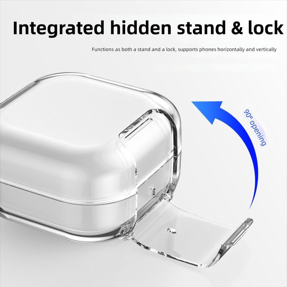 Full Cover Shell Protective Case Transparent Earbuds Cover for Samsung Galaxy Buds4/4pro Travel