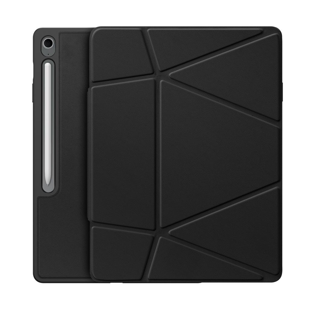 For Samsung Galaxy Tab S10 FE+ Tablet Case DUX DUCIS Vers Series Multi-function Folding Stand Leather Cover