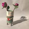 Handcrafted Resin Mother'S Day Vase: Kitchen Utensil Holder, Succulent Planter for Courtyard, Lawn, and Garden Decor