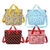 Yarn Storage Tote Bag with Zipper Closure Embroidery Bag Durable Crochet Bag