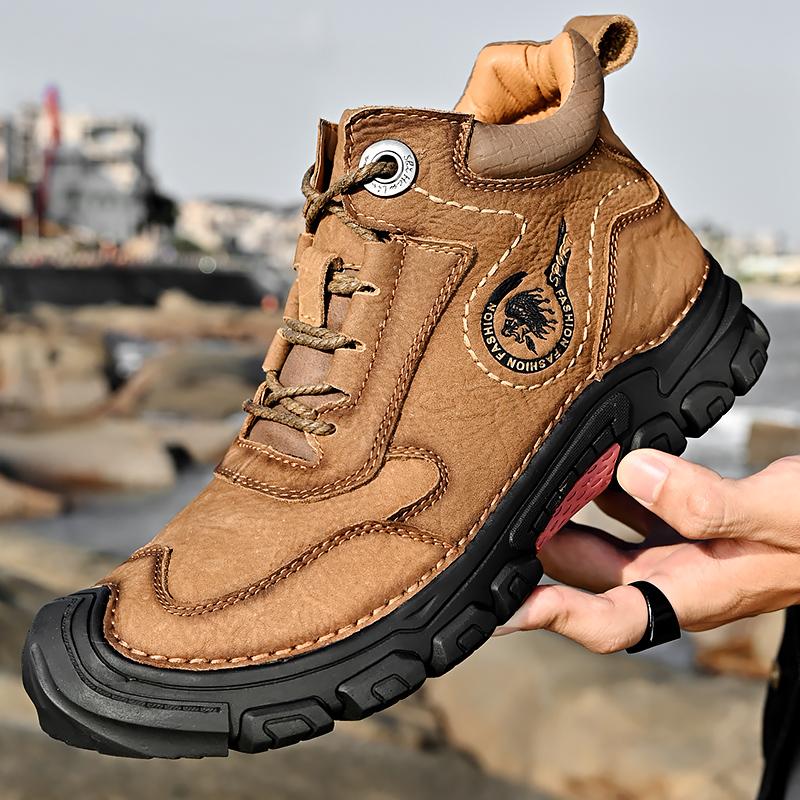 Neue Handgefertigte Lederstiefel Herren Freizeitschuhe botas Design Sneakers Mann Bequeme Lederschuhe Herren Stiefeletten Outdoor