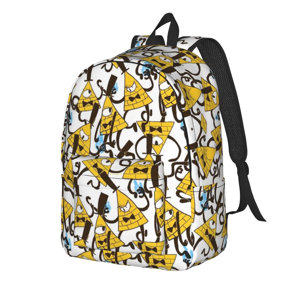 Gravitys Falls Classical Backpack with Pocket High School Work  Daypack for Men Women College Shoulder Bag