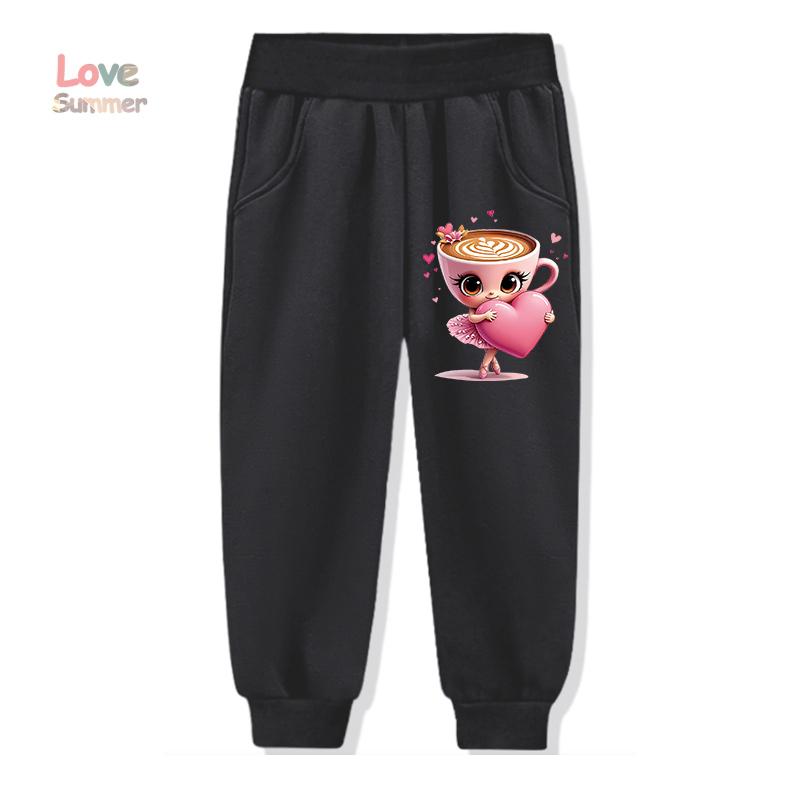 Italienisches Gehirnfäule Herz Cappuccino Ballerina Hoodie Druck Lässig Langarm Dünner Pullover Tragen Niedliche Grafik Bequemes Material