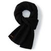 Women 100% Pure Cashmere Knit Scarf Patterned Winter Warm Soft Cozy Fashion Casual Neck Warmer Cold Weather Accessory