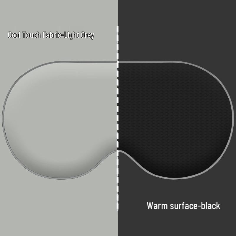 Двусторонняя светоблокирующая маска для глаз для мужчин и женщин - Осенне-зимняя маска из натурального ледяного шелка для сна и снятия усталости