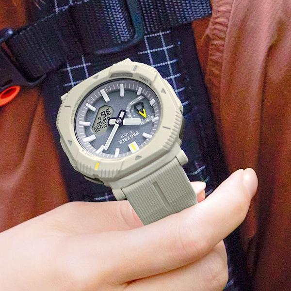 Casio Pánské PRO TREK PRJ-B001-7JF [PRO TREK Hiker Line] Hodinky Pryskyřice *Biomas Plastic Digital Analog