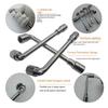7-shaped Perforated Wrench L-shaped Manual Pipe Wrench Universal Hardware Tools