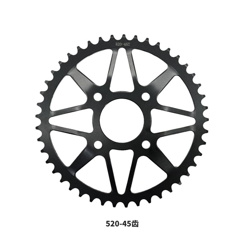 Motorcycle Rear Sprocket Gear 520 45T 47T 49T for KAYO K1 K2 T2520-45T Off-RoadRacing HePbak156 Electric Dirt Bike