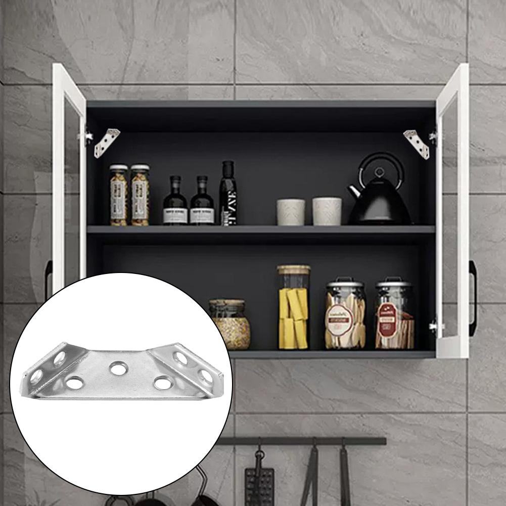 4/10/20pcs Thickened Stainless Steel Angle Code Universal Furniture Right Angle Fixed Bracket 90 Degrees Furniture Connectors