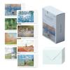 Monolike Mini Monet Message Cards Set of 40 Cards and 20 Mini Perfect for Congratulations and Thank You Cards - Envelopes, Size,