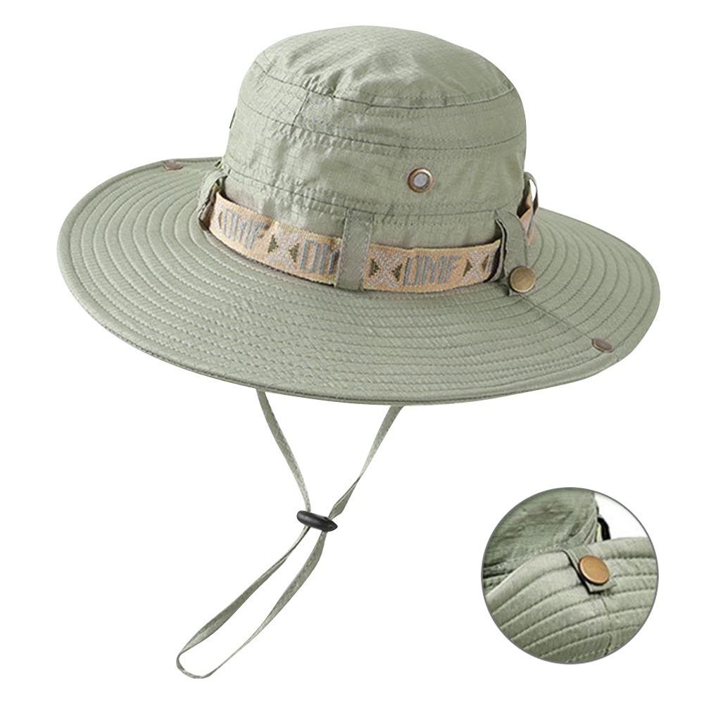 

Кепка с защитой от ультрафиолета, регулируемая солнцезащитная шляпа, высококачественная походная летняя шляпа светло-зеленый