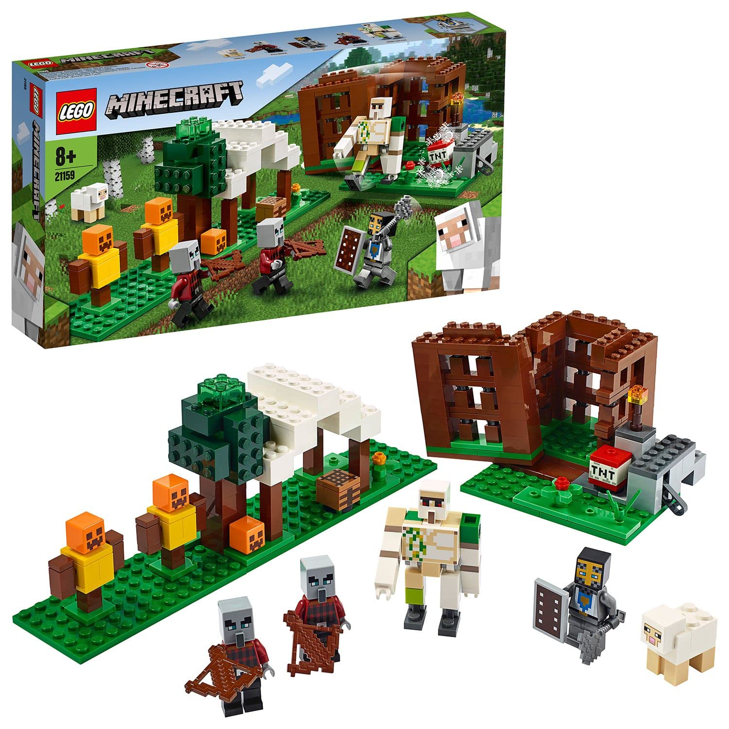 

LEGO Minecraft Отряд мародёров 21159