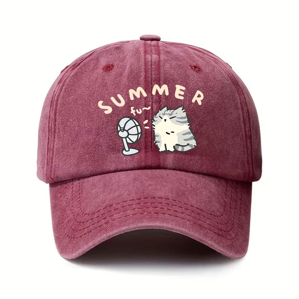 Baseball Cap Fashion Soft Top Baseball Cap Men's and Women's Casual Outdoor Cap
