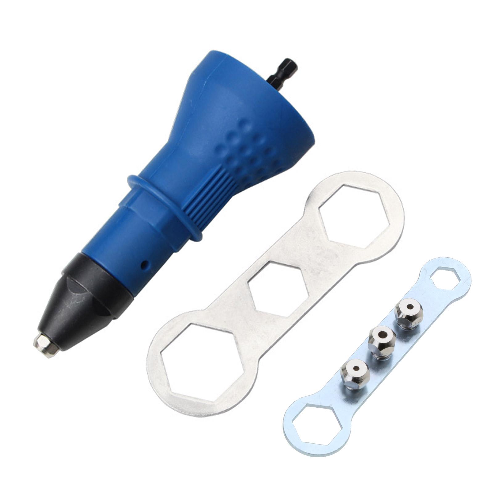 

Сверхмощный электрический заклепочный пистолет-гайковерт, адаптер для дрели, малошумное насадочное приспособление для заклепок, высокоэффективный инструмент для заклепочных вставок