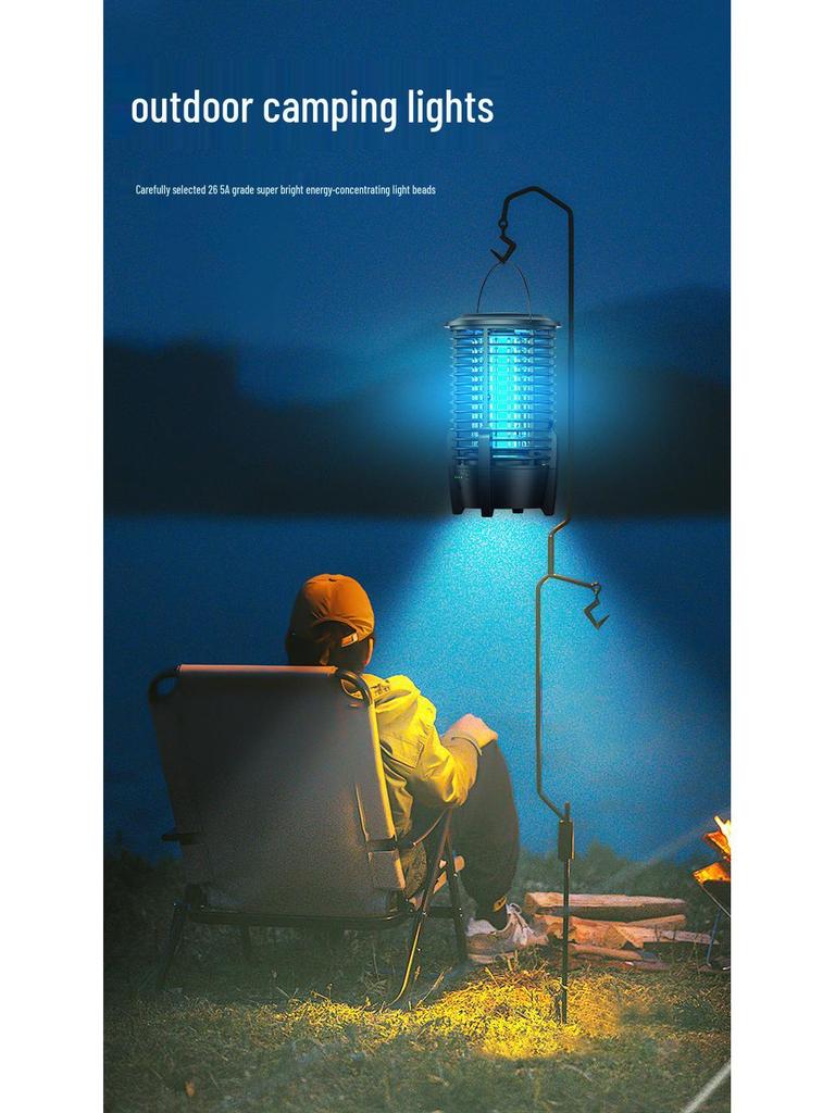 Portable Camping & Home SOS Mosquito Killer Light with Charging Function