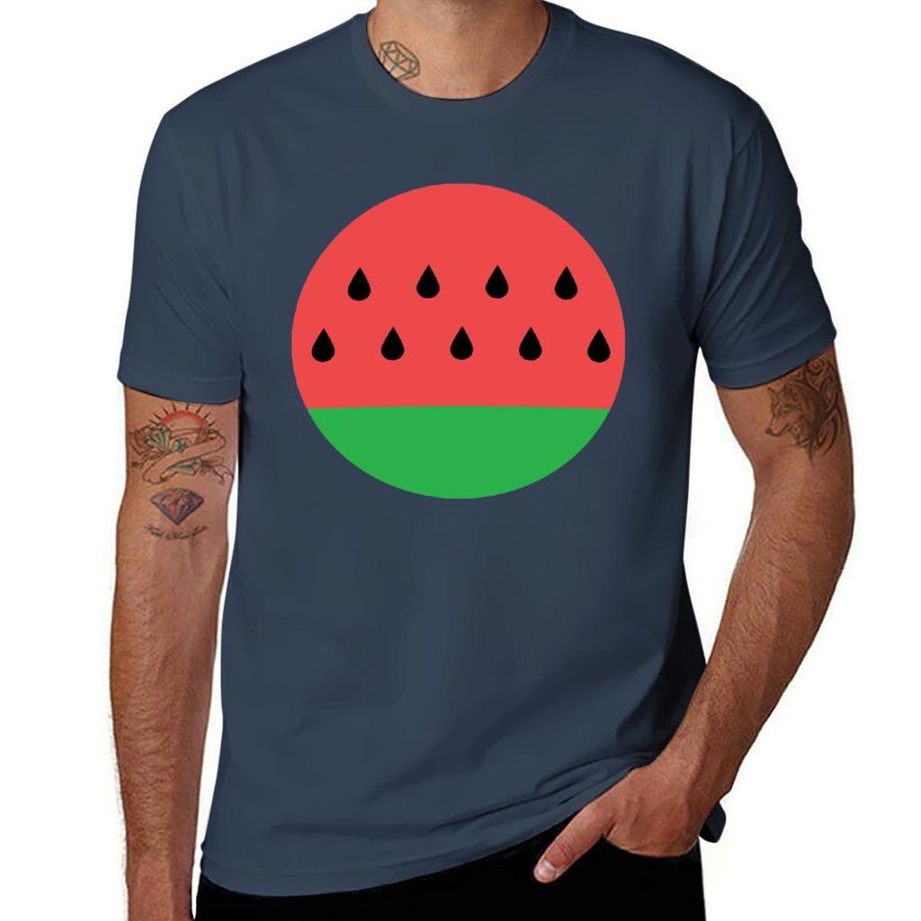 Watermelon Tshirt Casual Pattern Print Tee Shirt