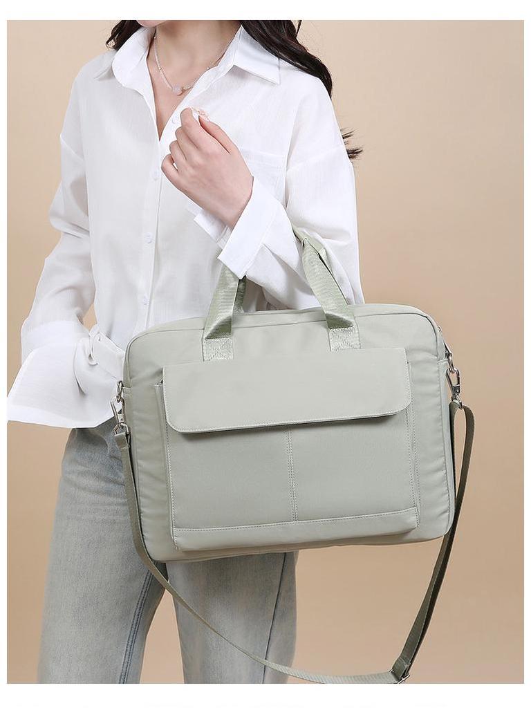 Xiaoxin 13-16 Inch Schokabsorberende Fleece Laptop Crossbody Tas