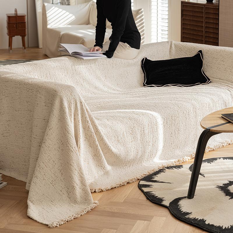 

Текстурное шенилловое полотенце для дивана Современный домашний декор Новый чехол для дивана Универсальное одеяло для дивана Четыре сезона Универсальный Легкий роскошный коврик для дивана 180x130cm 70.8x51in