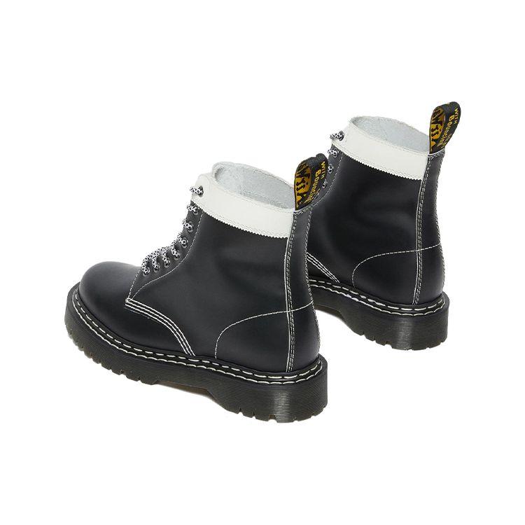 Dr. Martens 1460 Kožené lesklé šněrovací kotníkové boty Unisex boty Černé 27336009