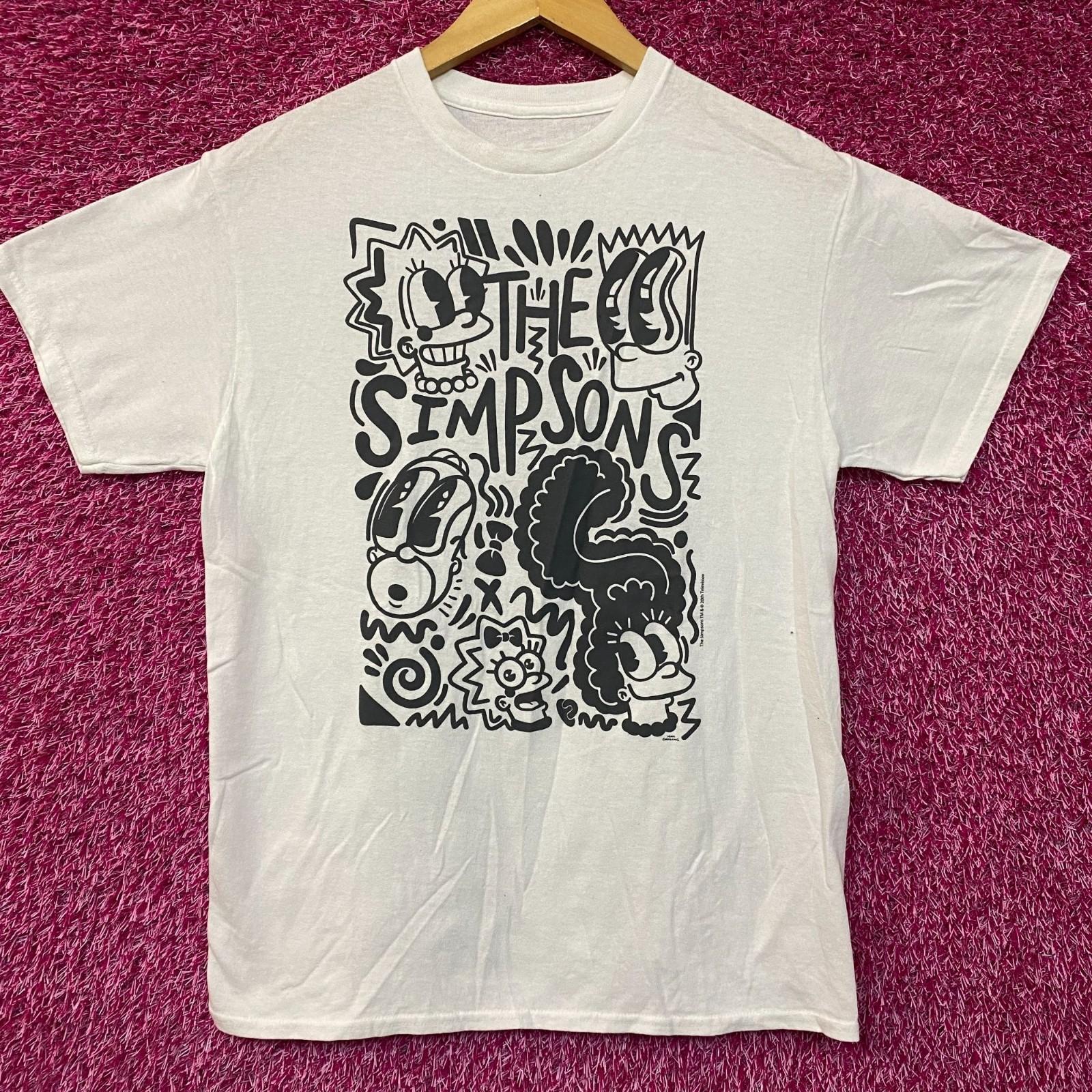 

The Simpsons Classic Pop Art Family Graphic T-Shirt Small XXXXL