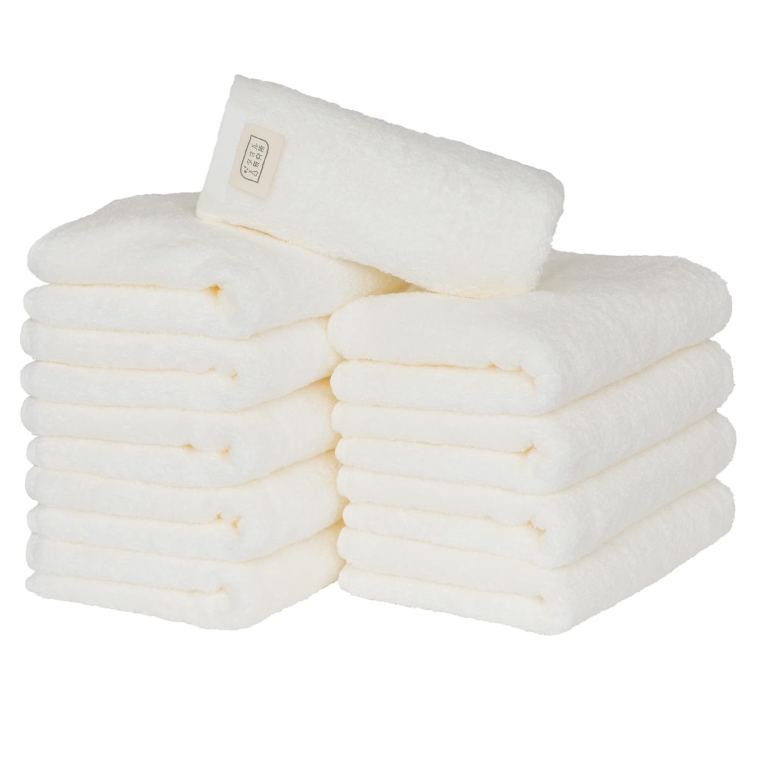 

Полотенце Laboratory для лица JapanTechnology [Объемный] #003 Полотенца, Белый, Набор из 10 штук, Гостиничного класса, Толстый, Пушистый, Высокая впитываемость, Прочный, 100%