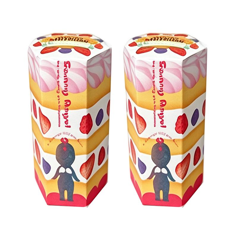 New Angel Figure  New York Series Cute Cake Mini Figurines Dolls Children's Birthday Gifts Ornament