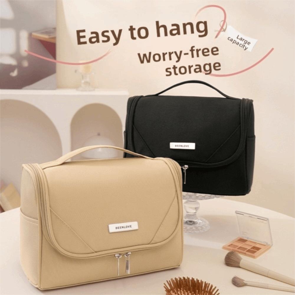 Multi-pocket Cosmetic Storage Bag Large Capacity Toiletry Bag Fashion Makeup Bag  Organizer Case