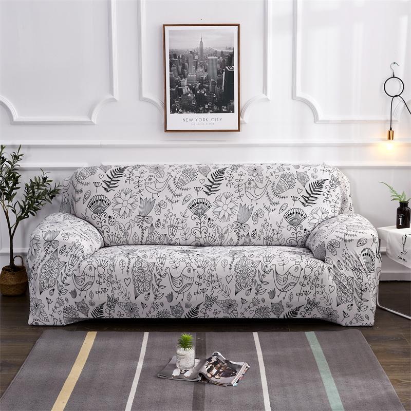 Modern Elastic Sofa Covers for Living Room Sectional Corner Sofa Cover Slipcovers Couch Cover Chair Protector 1/2/3/4 Seater