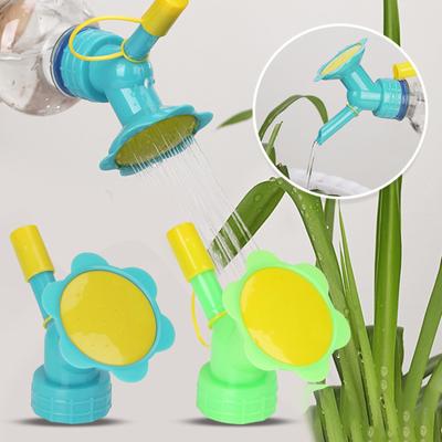 Bottle Cap Sprinkler, Double Head Bottle Watering Spout, Watering Can Sprinkler Head For Indoor Seedlings Plant, Garden Tool