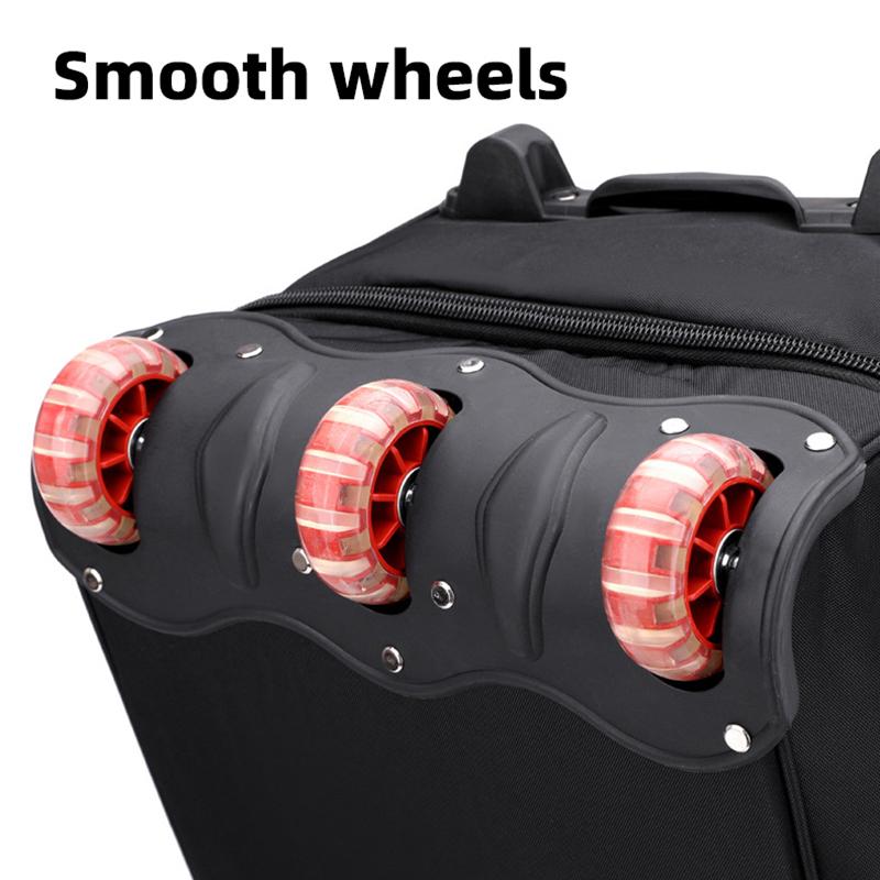 Reisetasche mit Rollen aus Oxford-Stoff, extragroß, faltbar, Reisetasche mit Rollen, Unisex, Reise-Aufbewahrungstasche